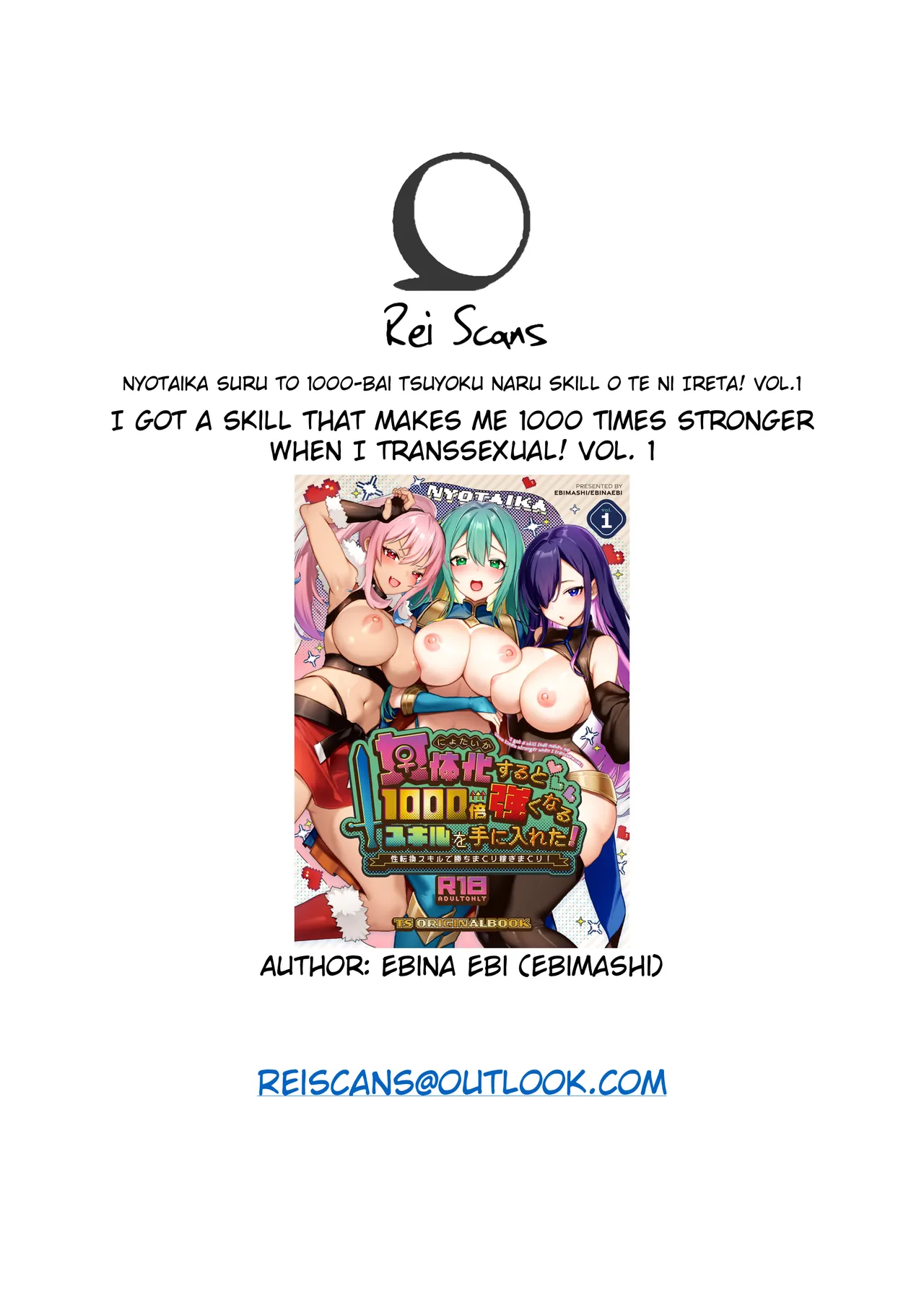 Hentai Manga Comic-I got a skill that makes me 1000 times stronger when I transsexual!-Read-32